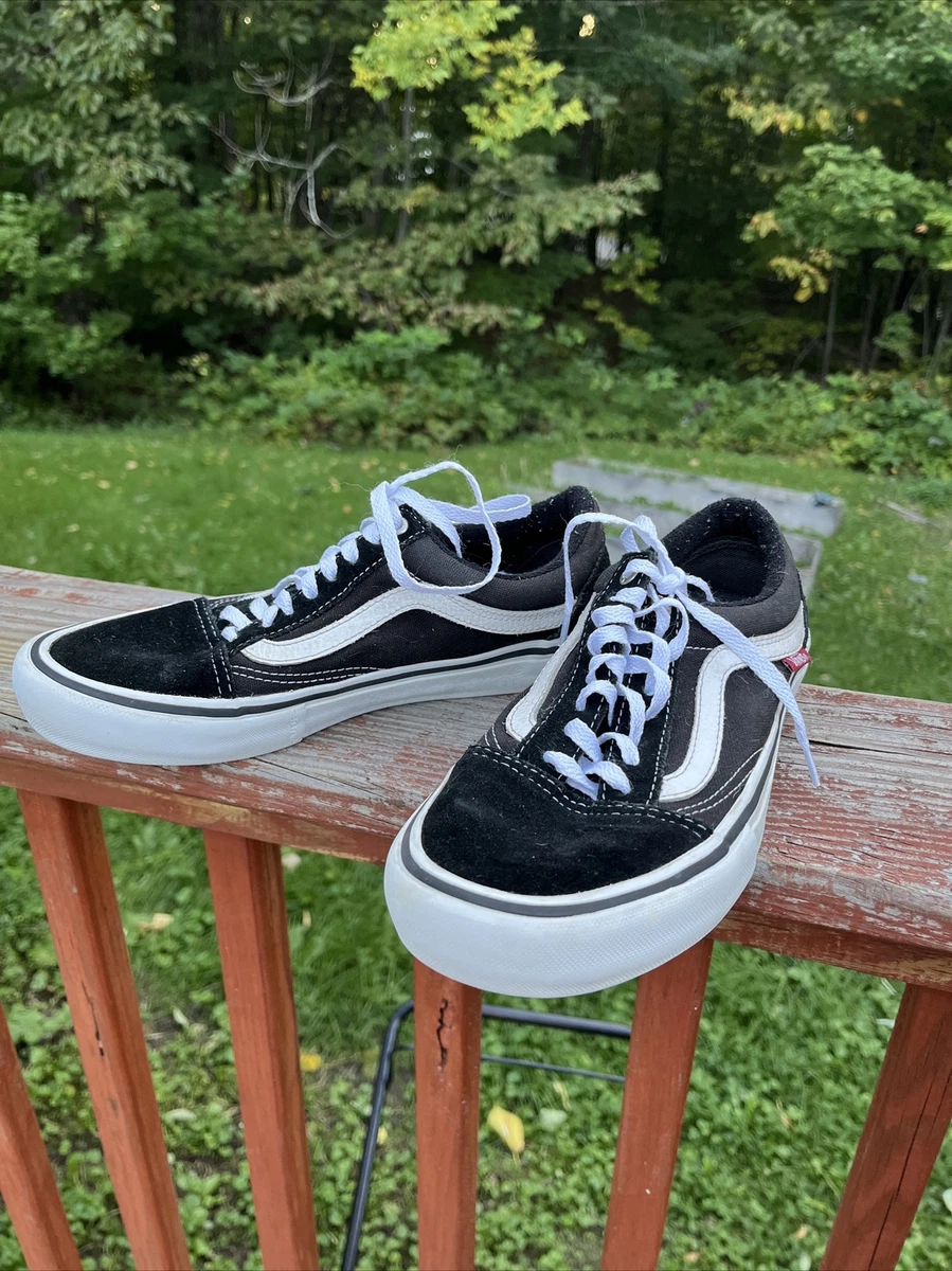 Mens Size 7 VANS Old Skool Pro Black - VN000ZD4Y28 808390544698 eBay