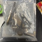 lot of 3!! NEW NATIONAL N830-115 ANTIQUE BRASS FINISH HANDRAIL BRACKET 2049278