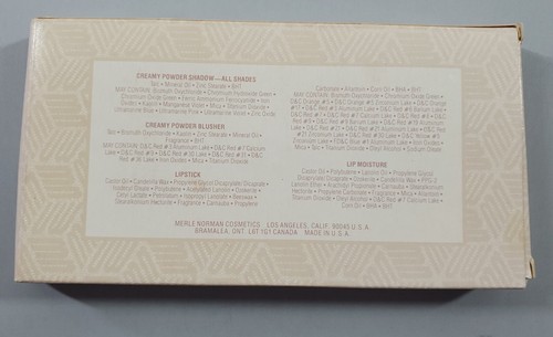 Vintage NOS Merle Norman Face Caddy BEIGE Lidschatten Rouge Lippenstift Palette mit Box - Bild 8 von 10