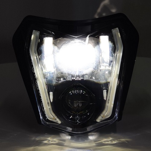 Faro LED DRL para KTM 2017-2023 EXC XCW 250 350 450 500 SMC-R 690 bicicleta de tierra - Imagen 4 de 12