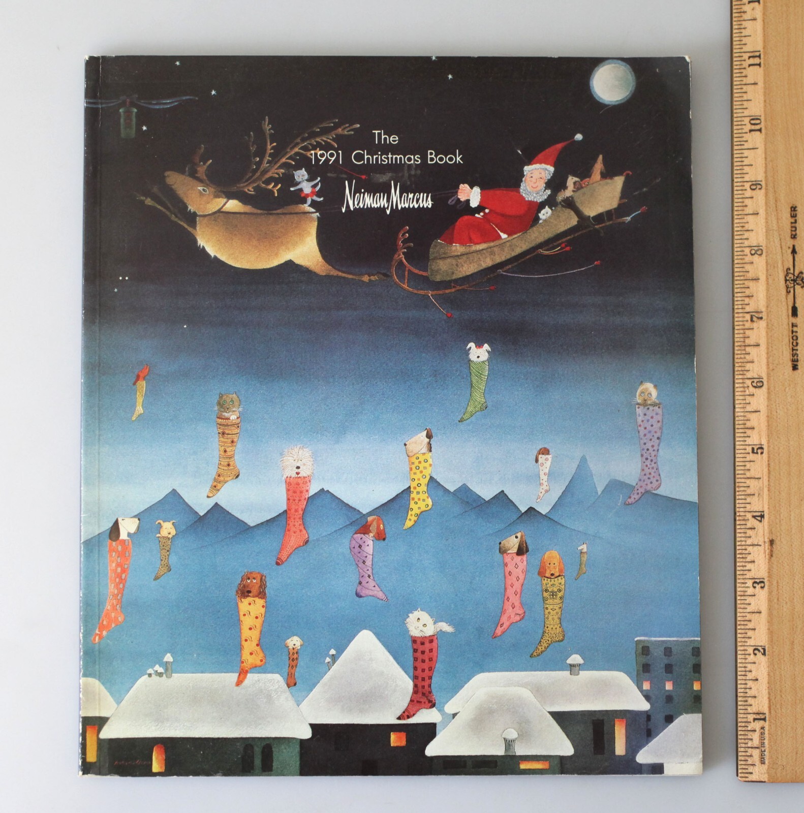 Vintage 1991 Neiman Marcus Christmas Catalog Book Audrey Hepburn eBay