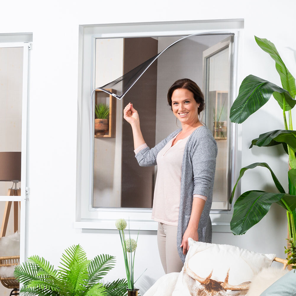 Fabelhafte Magnet Fliegengitter Fenster Aldi Bild