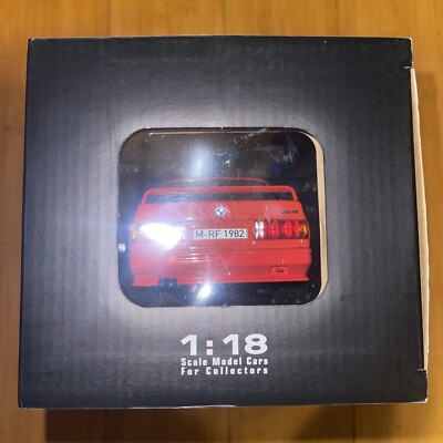 Ronnie Fieg's Kith BMW M3 E30 Red Diecast Replica 1:18 Scale