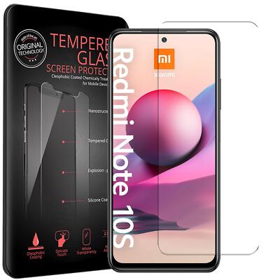 2x Handyfolie für Redmi Note 10 10s Glasfolie Display Schutz Glas Folie