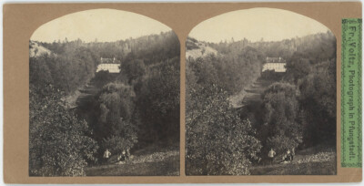 Stereo Voltz Circa 1865. Fuerstenlager. Bensheim. Deutschland