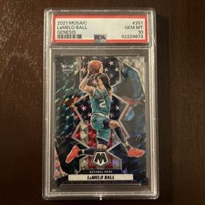 2021-22 Mosaic Lamelo Ball National Pride Genesis PSA 10 Pop 7 Ssp Hornets 🔥🔥