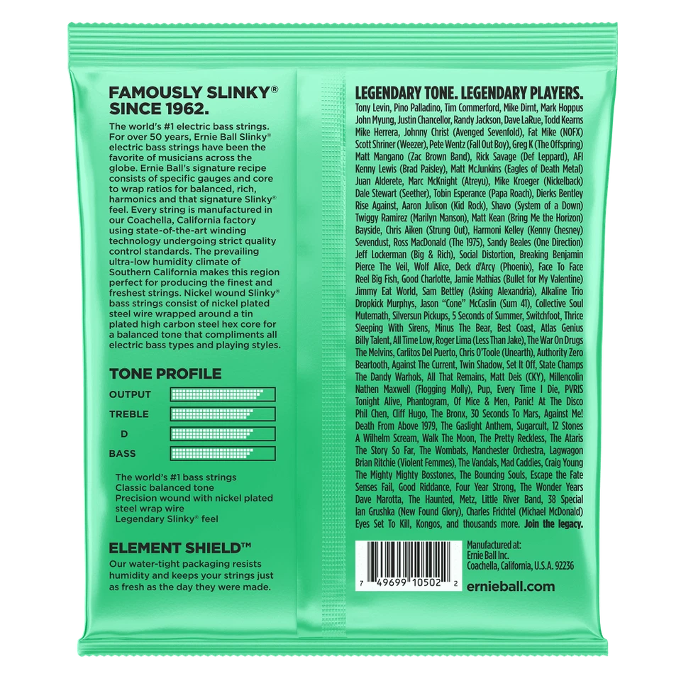 Ernieball Eb2841 Hyper Slinky Basse 40-100 - Photo 2/2