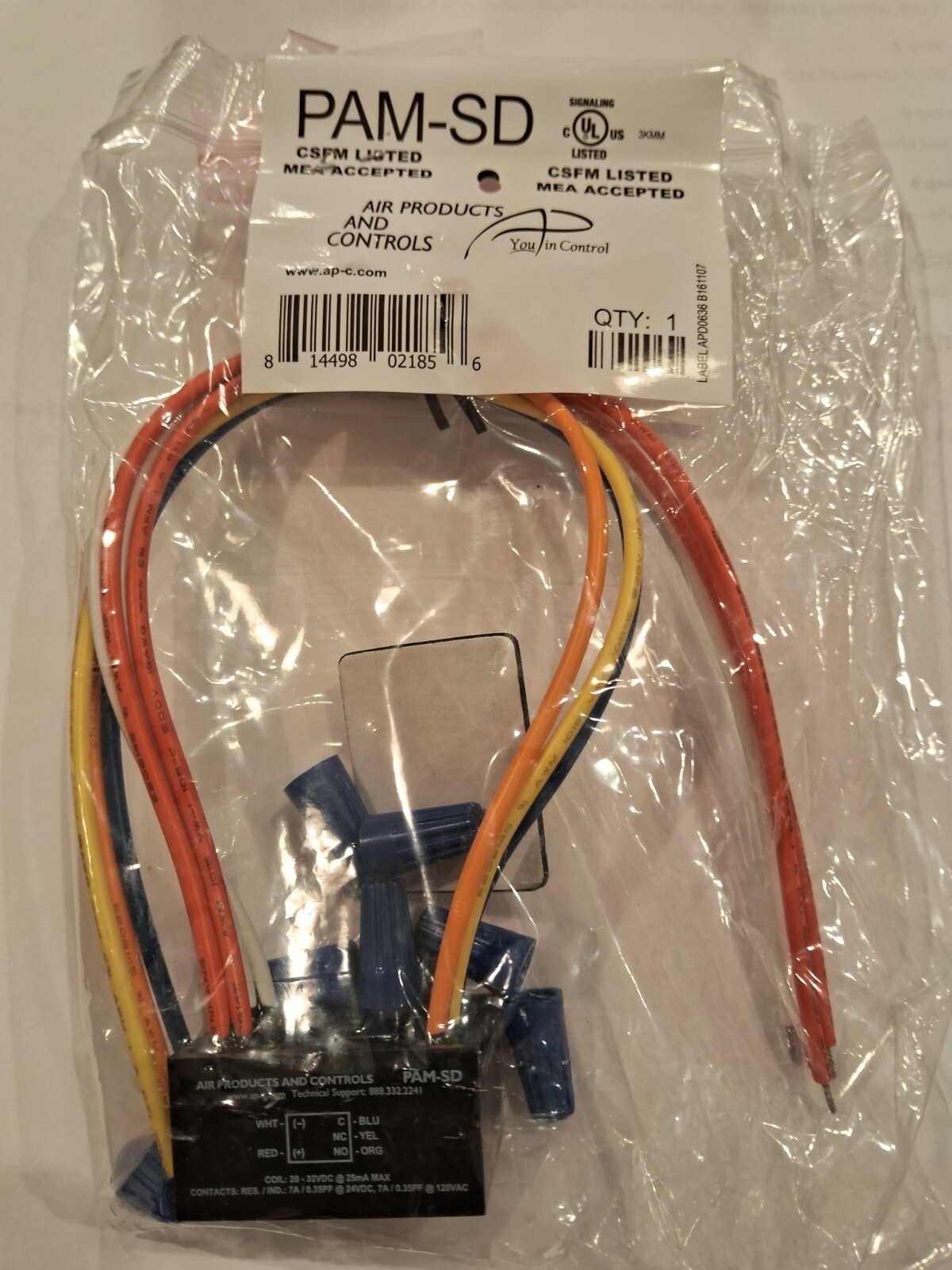NEW Simplex 4098-9843 Multi Voltage Control Relay, PAM-SD, FREE ...