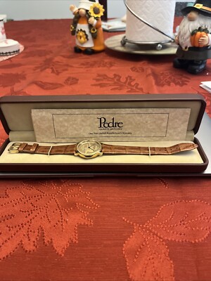 1991 50th Anniversary Disney Dumbo the Elephant Watch Pedre Exclusive NEW w/Case