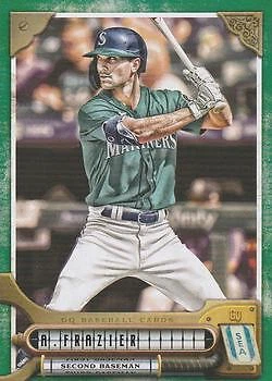 Adam Frazier 2022 Topps Gypsy Queen #176 Green Seattle Mariners