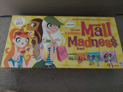 Mall Madness Board Game Milton Bradley 2004 Electronic Talking 98% Complete Work