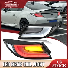TT-ABC LED Tail light For 2022-2024 Toyota GR86 Subaru BRZ Clear Rear Brake Lamp