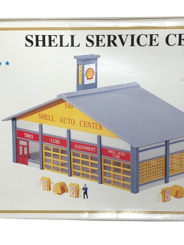 MODEL POWER 549 HO SCALE SHELL SERVICE CENTER READ DISCRIPTION NEW Damaged Box - Picture 13 of 13