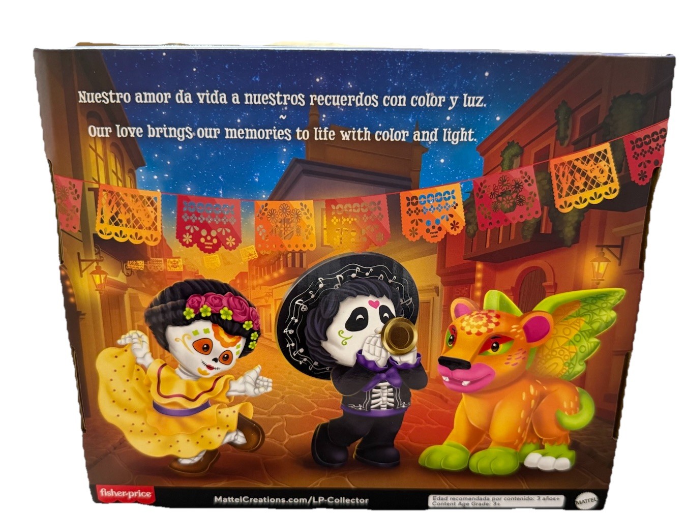 Mattel Little People Collector Día de Muertos Special Edition Figure Set Of 3
