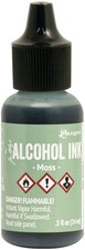 Tim Holtz Alcohol Ink .5oz-Moss - 3 Pack