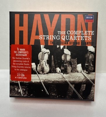 Missing #7 & #8 Haydn: Complete Str Quartets by Aeolian String Quartet (20 CDs)