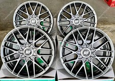 17" Grey RSE Alloy Wheels Fits Volkswagen Jetta Lupo Polo Up Vento 4x100
