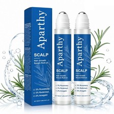 Aparthy Hair Growth serum Roll On, Advanced 0.85 Fl Oz , 2PCS