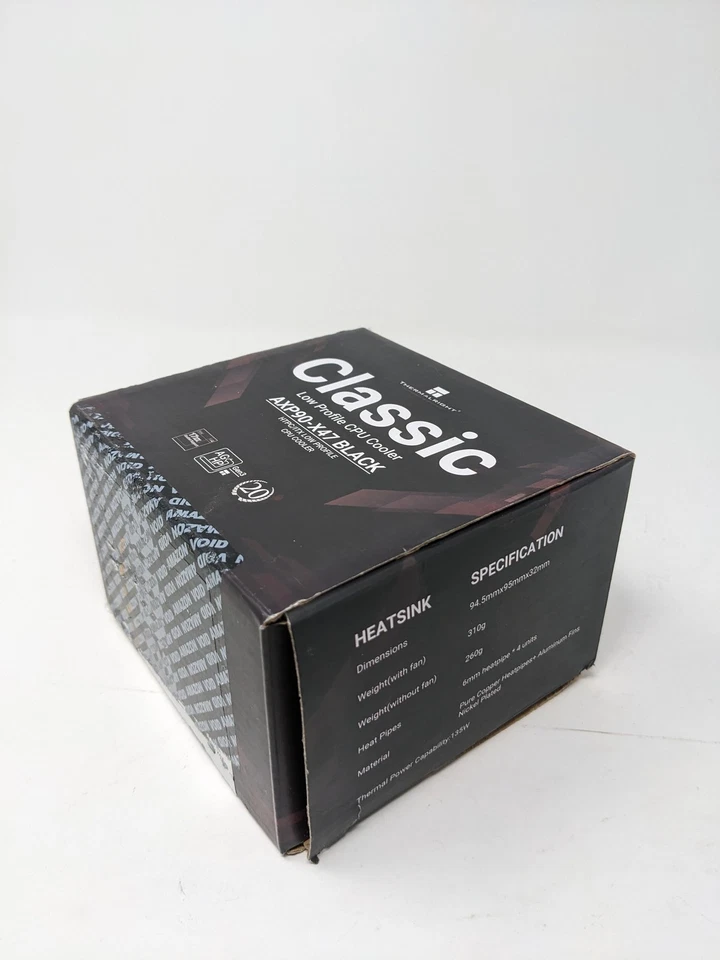 Thermalright AXP90-X47 Black CPU Cooler Low Profile HTPC ITX Cooling Fan New - Image 3 of 4