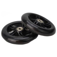 Scooter Wheel Wheels 125mm 2pcs 5 Inch Accessories Front Wheels Bearing