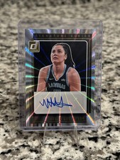 2025 Donruss WNBA - Signature Series Megan Gustafson Holo Laser Auto, Aces