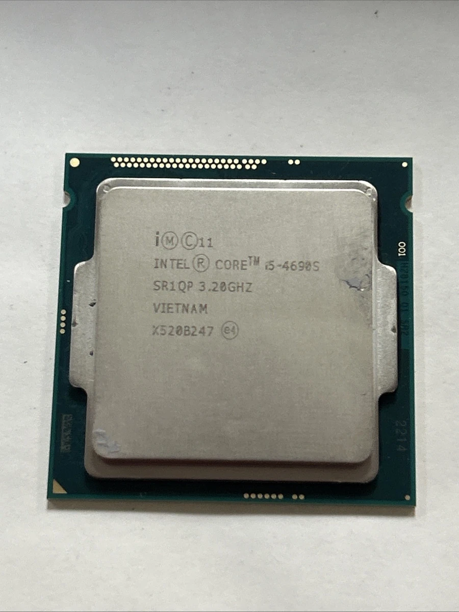 Used Intel Core I5-4690S CPU 3.20GHz Turbo 3.90GHz 4-Core LGA-1150