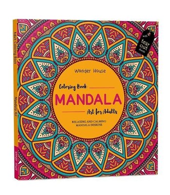 Mandala Art: Colouring Books for Ad..., Wonder House Bo