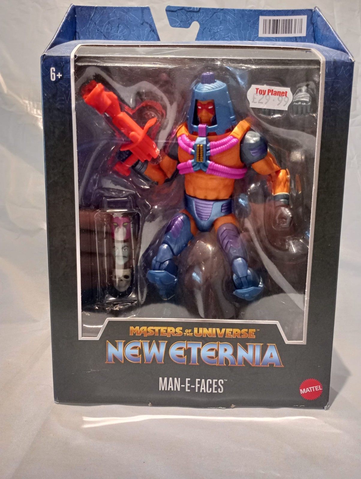 Masters Of The Universe Man-E-Faces New Eternia Figure Mattel