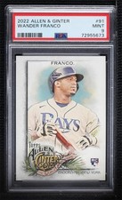 2022 Topps Allen & Ginter Wander Franco #91 PSA 9 MINT 05ol