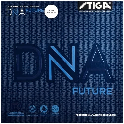 STIGA Table Tennis Rubber Inverted Soft DNA Future Soft Version Red Thick