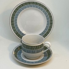 MIDWINTER Whitehill Pattern TEA CUP SET TRIO