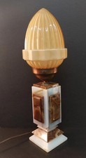 Art Deco Step Shabe Designer Lampe