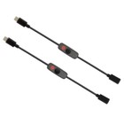 Interrupteur d'alimentation USB Type C avec voyant  mâle à  4435
