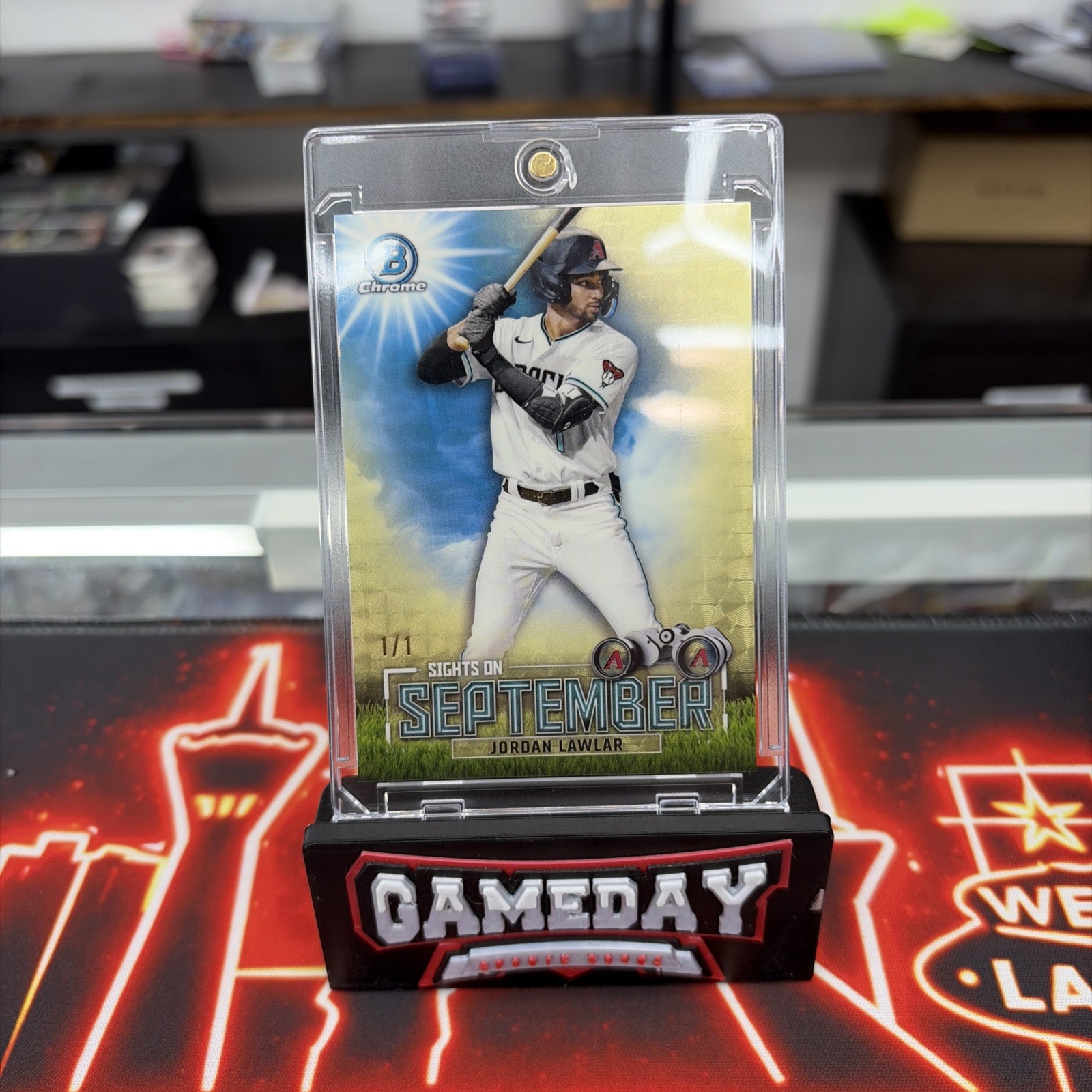 Jordan Lawlar Bowman Chrome Sights On September Superfractor 1/1