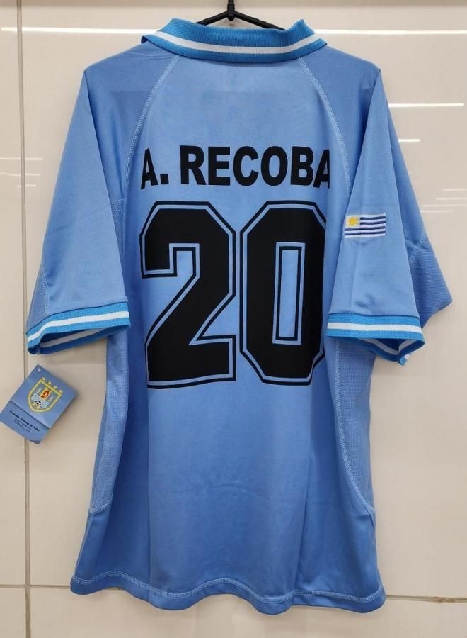 BNWT Recoba #20 URUGUAY HOME 2002 Jersey Camiseta Original Size M