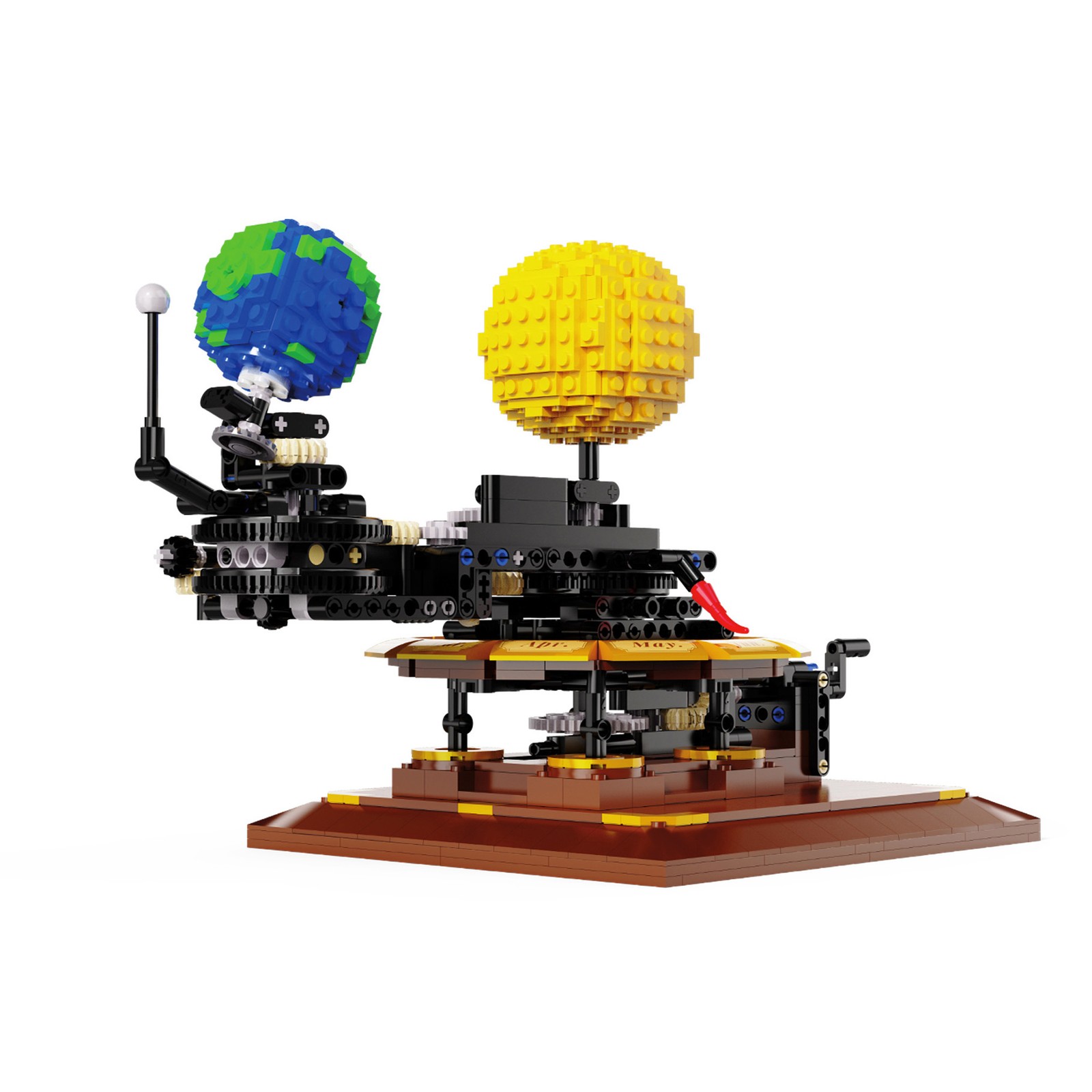 CaDA The Solar System - 865 Piece Brick Build Model Kit