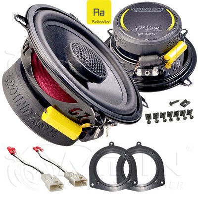 GROUND ZERO LAUTSPRECHER für TOYOTA YARIS I 1998-2003 Front Tür Vorn 120W #BIX6