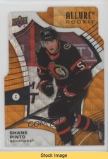 2021-22 Upper Deck Allure Rookies Orange Slice Shane Pinto #138 READ 12g7