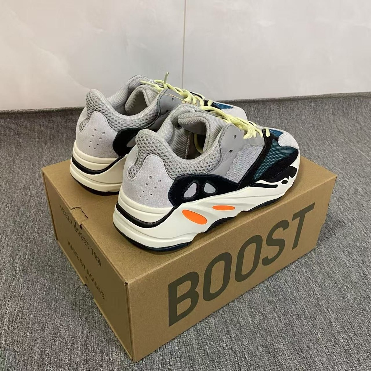 Giày Adidas Adidas Yeezy Boost 700 Gray Running Shoes Size Adidas
