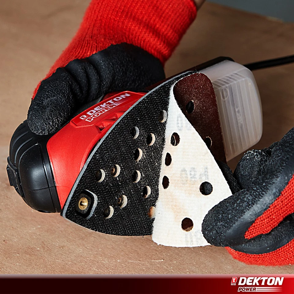 Dekton Mini Mouse Compact Detail Sander with Dust Collection Bag Sanding Tool - Image 4 of 4