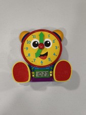- Telly Jr. Teaching Time Clock - Primary Color - Telling Time Teaching Clock -