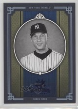 2005 Donruss Diamond Kings Blue Framed Black & White 62/100 Derek Jeter HOF 0w8