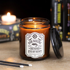 Eye of Newt Lemongrass & Eucalyptus Wicca Pagan Gift Candle