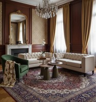Couchtische Rund Neu Holz Modern Elegant Stilvoll Braun Wohnzimmer
