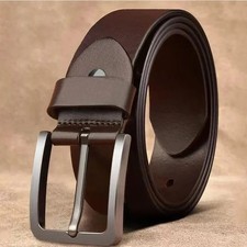 Men s belts Genuine Leather Casual Dress Jeans Belts for Men