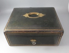 Antique Leather Bound Portable