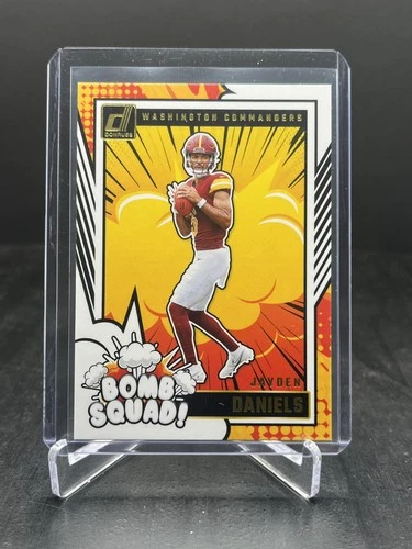 2024 Panini Donruss Football Jayden Daniels RC Rookie Bomb Squad #29 (A)