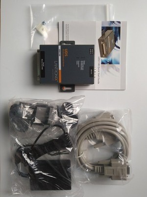 Lantronix UDS-1100 Industrial Universal Device Server RS-232 RS-422 RS-485