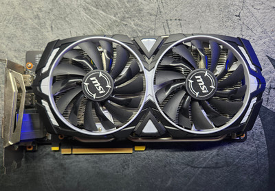 MSI GeForce GTX 1060 Armor 6G OCV1  Graphics Card