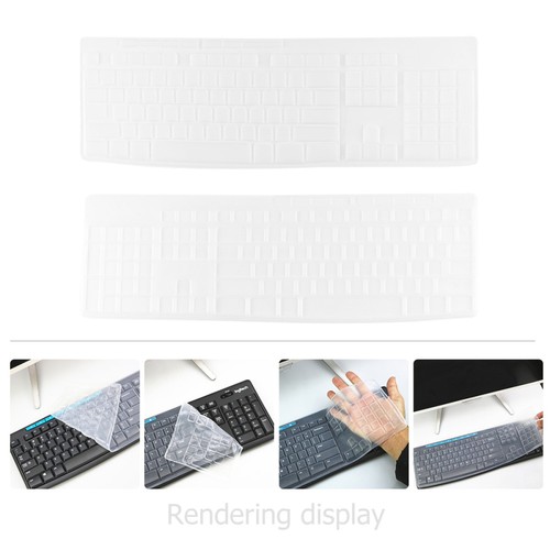 Wasserabweisender staubdichter Tastaturschutz Silikon Transparente Tastatur - 第 11/11 張圖片